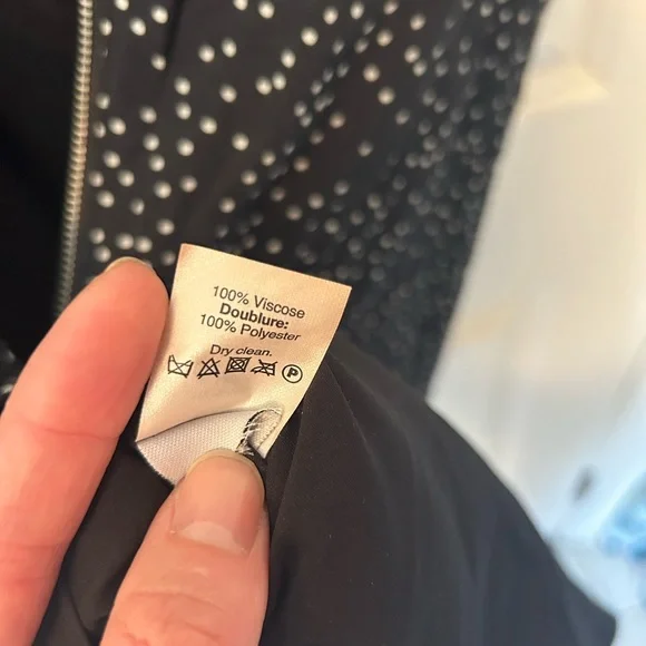 Madewell back zip polka dot dress - Picture 8 of 11